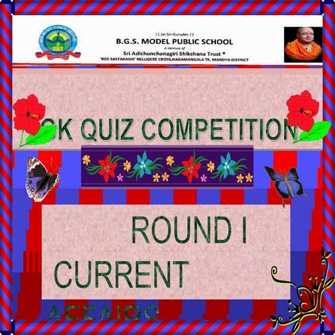 Gk quiz competition for the betterment
