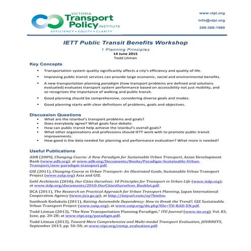 Iett workshop 1 handout 14 june2015