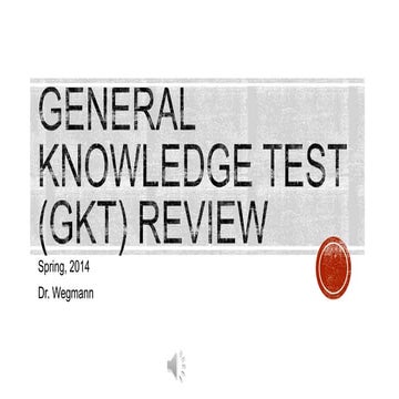 GKT review 