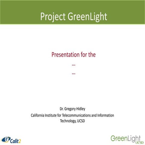 Project GreenLight