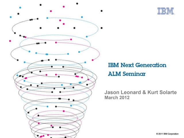 IBM Next Gen ALM 2012