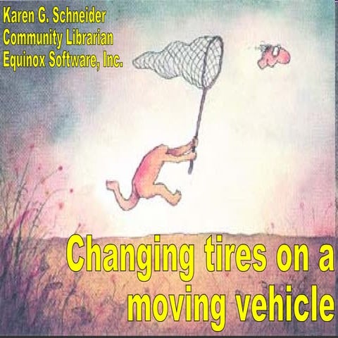 Changing Tires on a Moving Vehicle