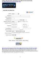 ace payday loans requirements