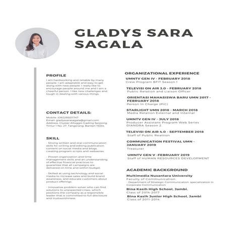 Gladys sara sagala | PDF