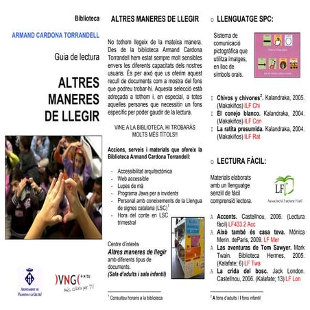 Altres maneres de llegir