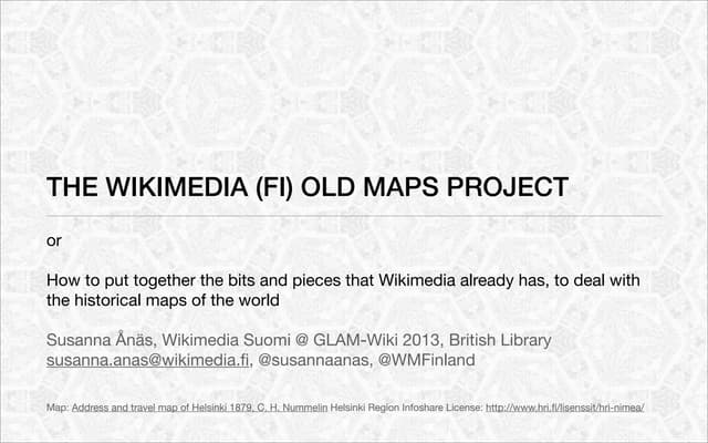 Glam wiki wikimaps