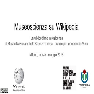 GLAM-wiki Museoscienza