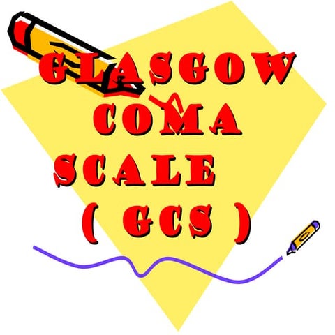 Glasgow coma scale (gcs)