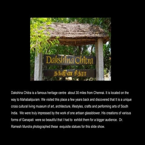 Glass Statues Ganapati