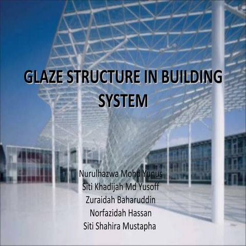 Glass structure