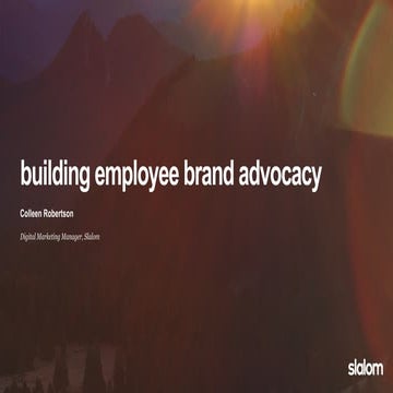 Seattle Best Places to Work Roadshow | Slalom