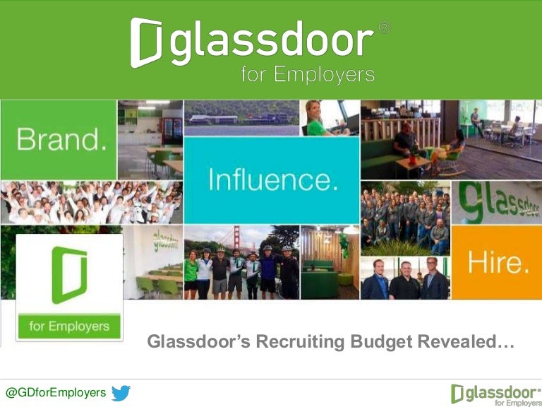 Glassdoor Recruiting Budget Revealed