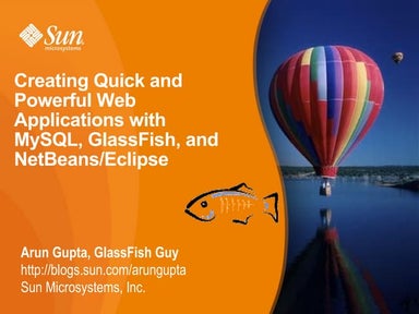 Glassfish - FISL10 - Arun Gupta