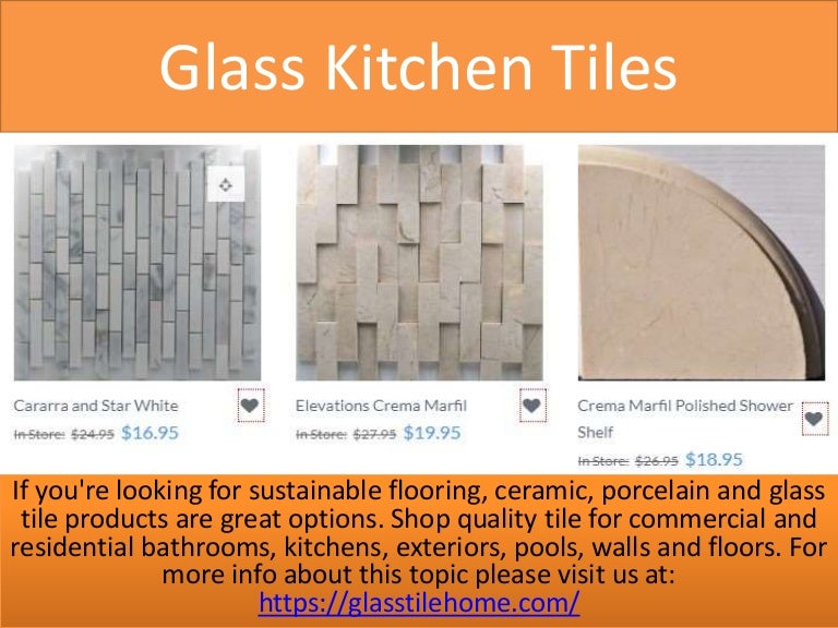 Glass Kitchen Tiles
