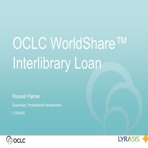 GLA COMO WorldShare ILL/WorldShare 