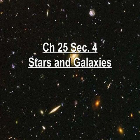 Glaxies and the universe