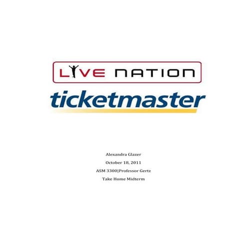 Advanced Strategic Management: Midterm