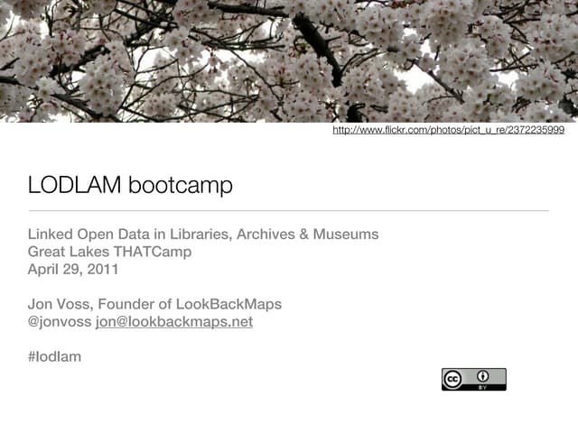 Intro to Linked Open Data in Libraries, Archives & Museums