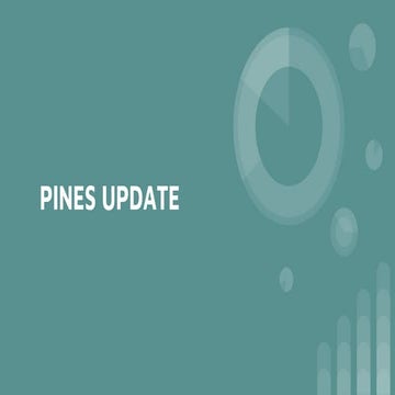 PINES Update