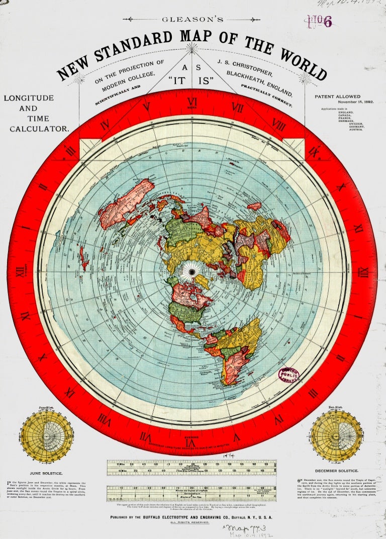 Gleason's Map High Resolution Restored Gleason's Map High Resolution Restored