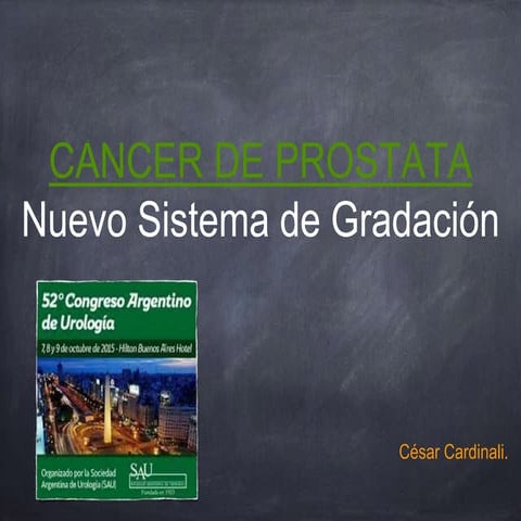 Câncer de próstata | PPTX