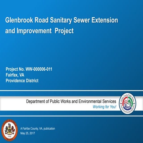 Glenbrook Road Sanitary Sewer Extension and Improvement Project | PPTX