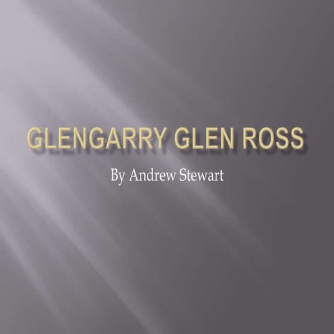 Glengarry glen ross