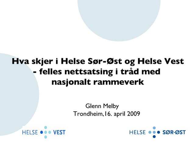 Glenn Melby Trondheim1604 Shared