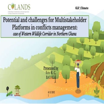 Forest landscape restoration in Kenya: Addressing gender equality | PPTX