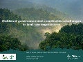 Multilevel governance and coordination challenges in land use negotiations