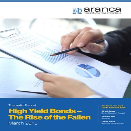 High Yield Bonds - The Rise of the Fallen