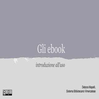 Gli ebook