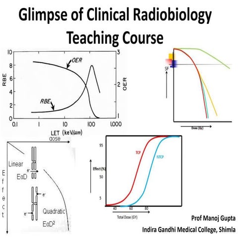 Glimpse of clinical radiobiology course