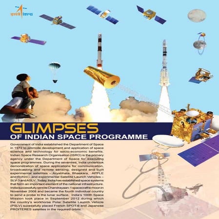 Glimpses ofindianspaceprogram