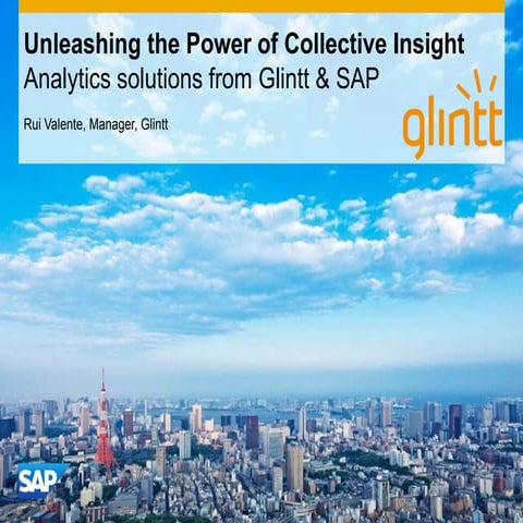 Unleashing the Power of Collective Insight :: Analytics solutions from Glintt...
