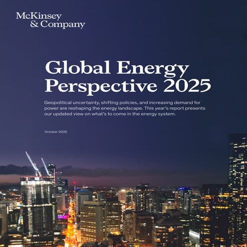 McKinsey Global Energy Perspective 2025- Full Report