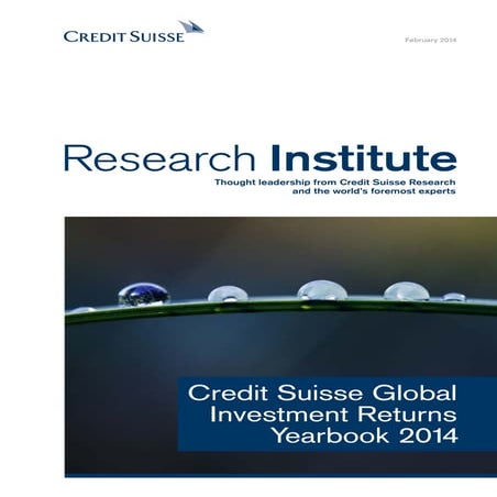 Global Investment Returns Yearbook 2014