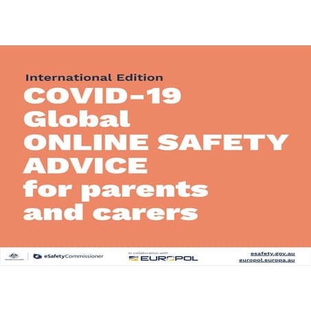 Guia de ciberseguridad para menores de Europol: 