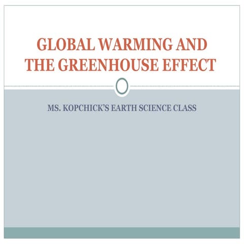 Global warming-and-the-greenhouse-effect