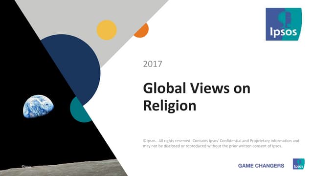 Global attitudes towards religion