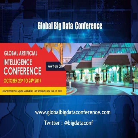 Global ai conference  nyc - oct 23 - 24  2017