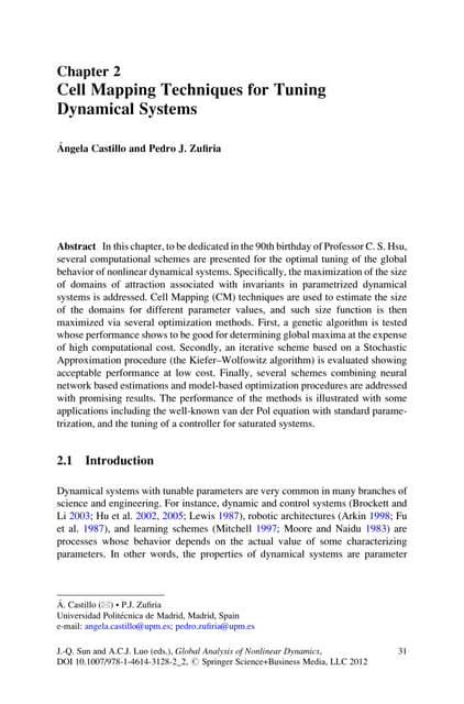 Global analysis of nonlinear dynamics