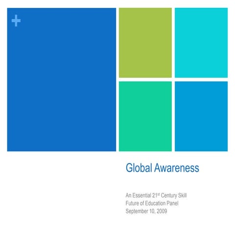 Future of Education Global Awareness Panel