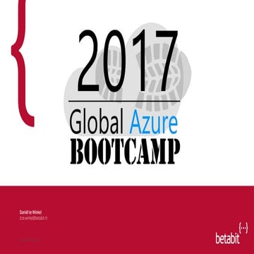 Global Azure Bootcamp 2017 at Betabit Utrecht