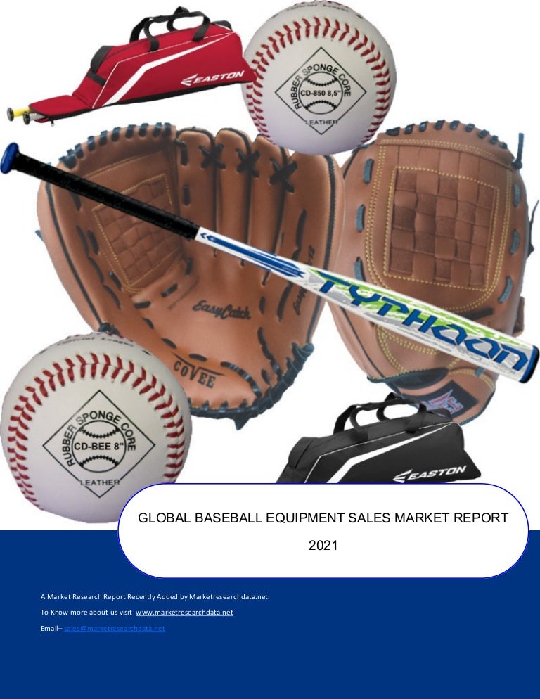 Global baseball equipment sales