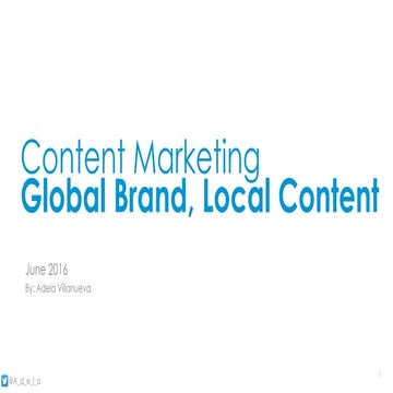 How to Localize Global brands