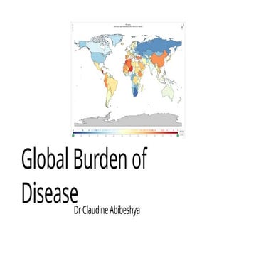 Global burden of Disease.pptxhhhhhhhhhhhhhhhhhhh | PPTX