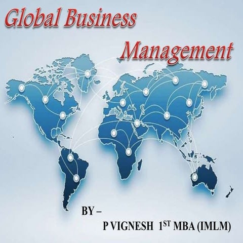 Global business management