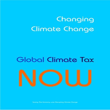 Global Climate Tax: Feasibility Evaluation