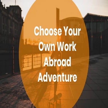 Choose Your Own Work Abroad Adventure